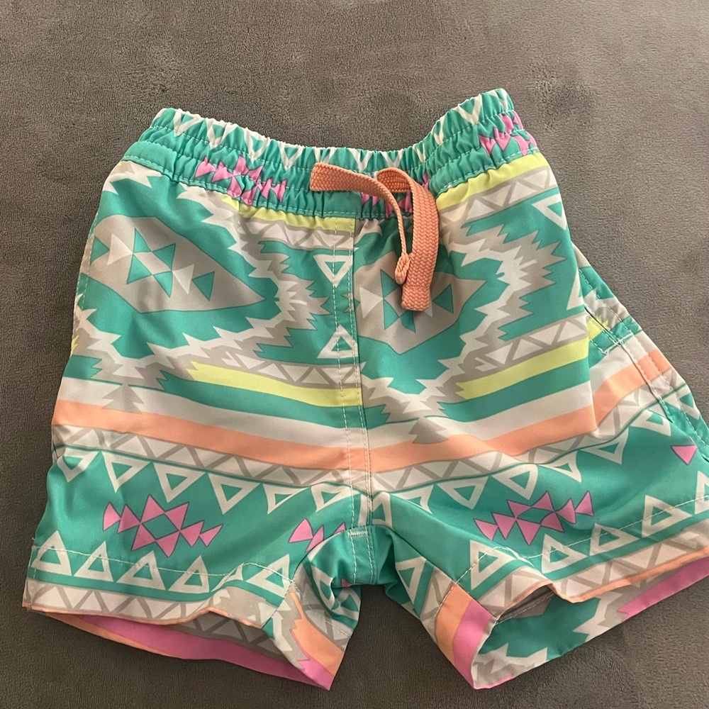 Chubbies Baby Aztec print Swim trunks 6-12 months